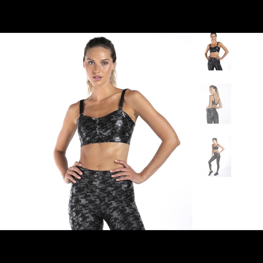 Heroine Sport - Boxing Bra in Mesh Camo (M)